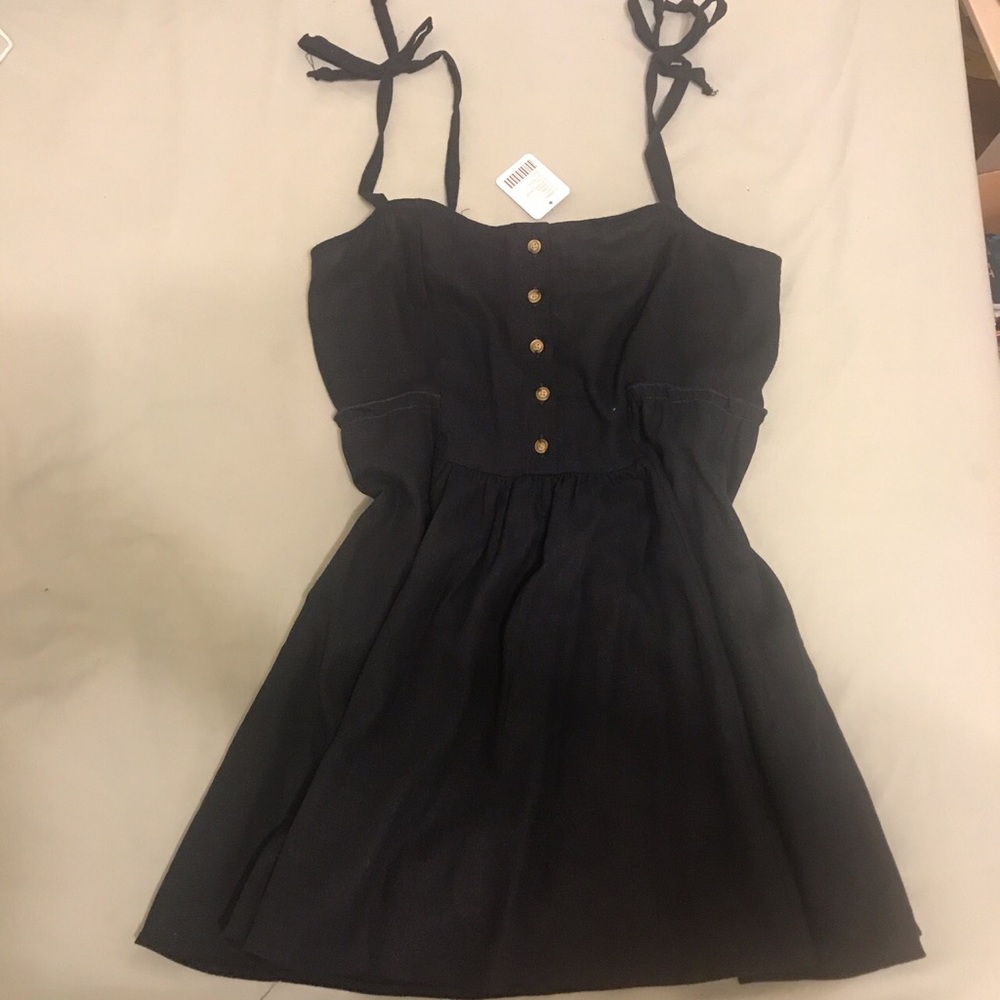 Navy blue dress